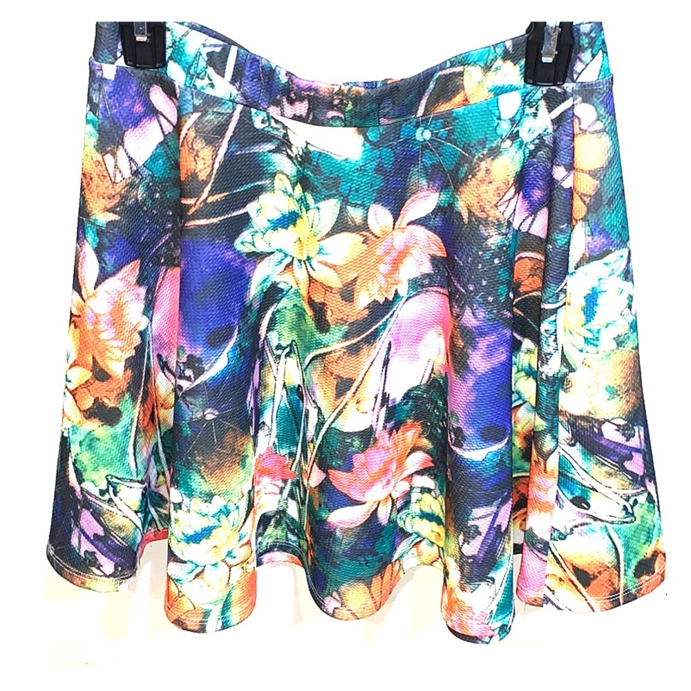 Romeo + Juliet couture colorful mini skirt medium - Picture 1 of 5